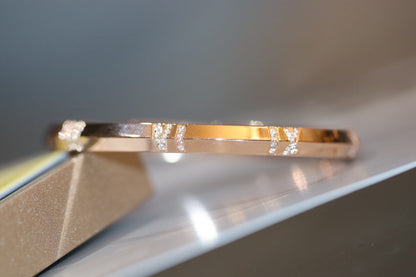 [Glow Muse ]ATLAS X PINK GOLD BRACELET