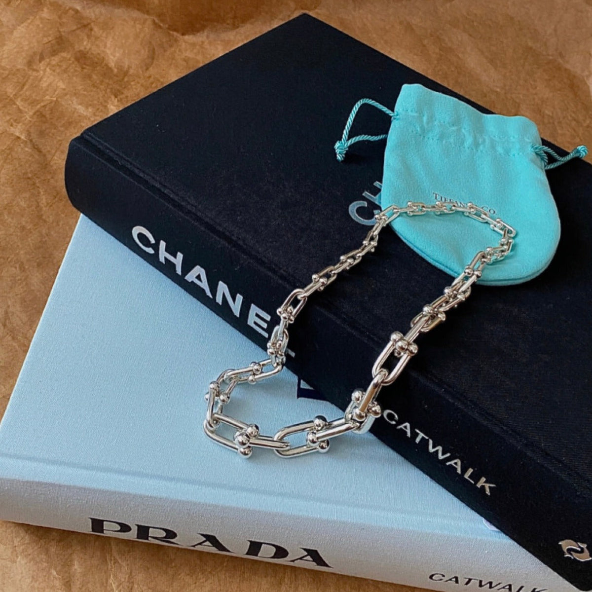 [Glow Muse ]HARDWEAR SILVER CHOKER