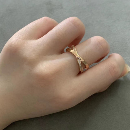 [Glow Muse ]ATLAS X DIAMOND RING