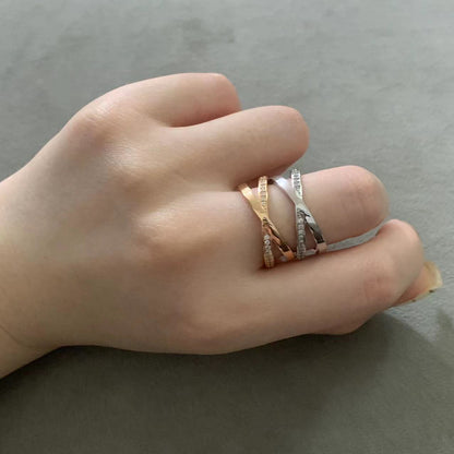 [Glow Muse ]ATLAS X DIAMOND RING