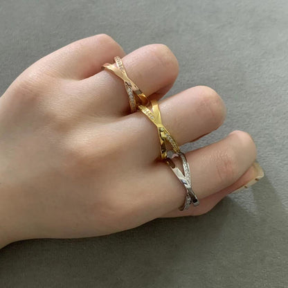 [Glow Muse ]ATLAS X DIAMOND RING