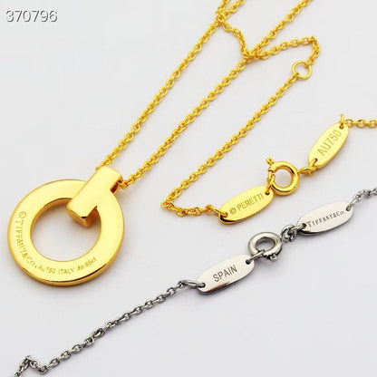 [Glow Muse ]T1 CIRCLE MEDIUM NECKLACE