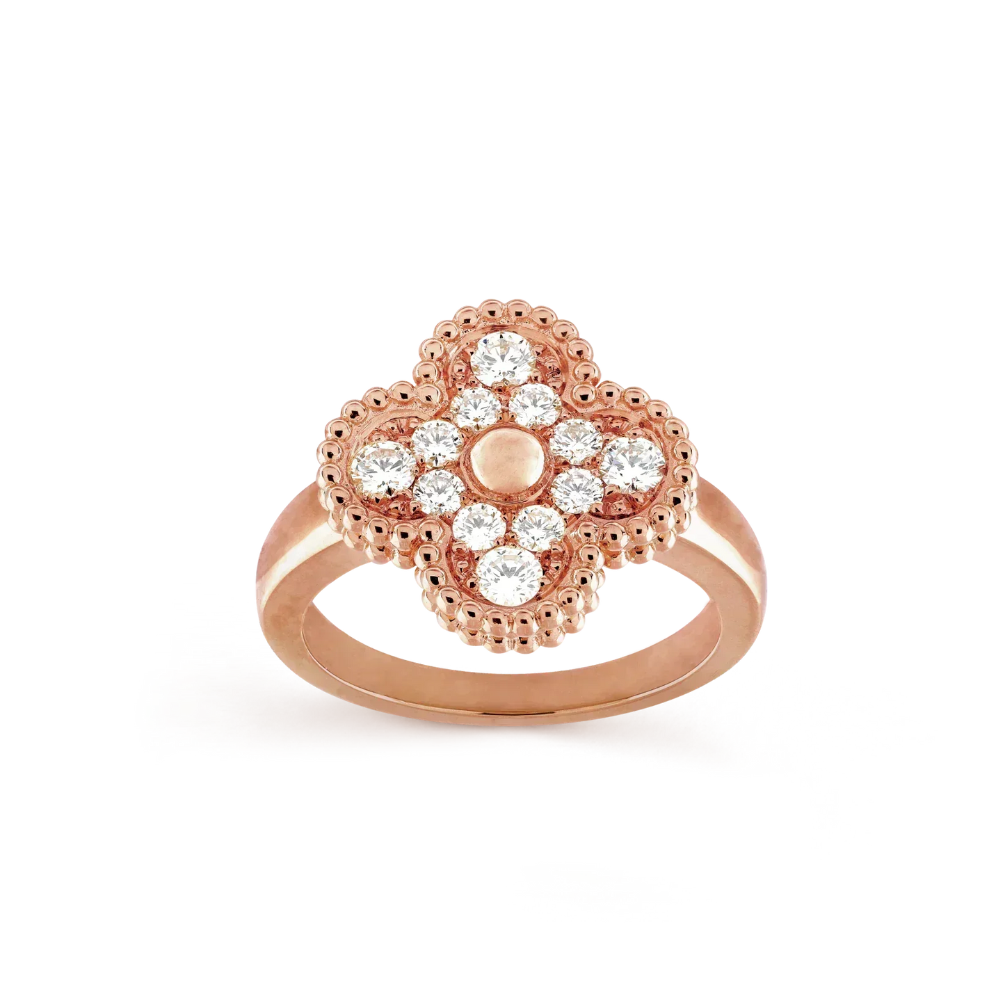 [Glow Muse]CLOVER DIAMOND RING
