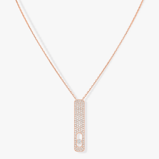 [Glow Muse]MY FIRST DIAMOND PAVED NECKLACE