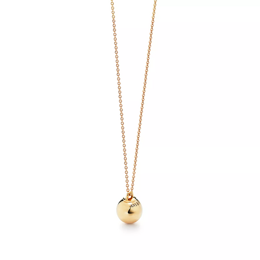[Glow Muse ]BALL PENDANT 12.75MM NECKLACE