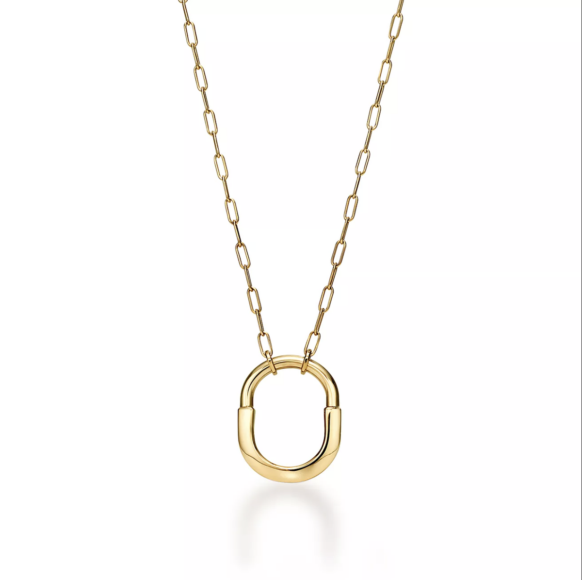 [Glow Muse ]LOCK NECKLACE GOLD