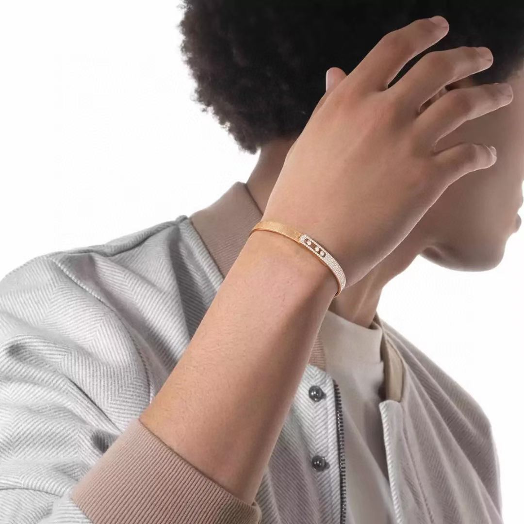 [Glow Muse]2026 BRAND-NEW FROSTED BRACELET WITH DIAMONDS THREE COLORS