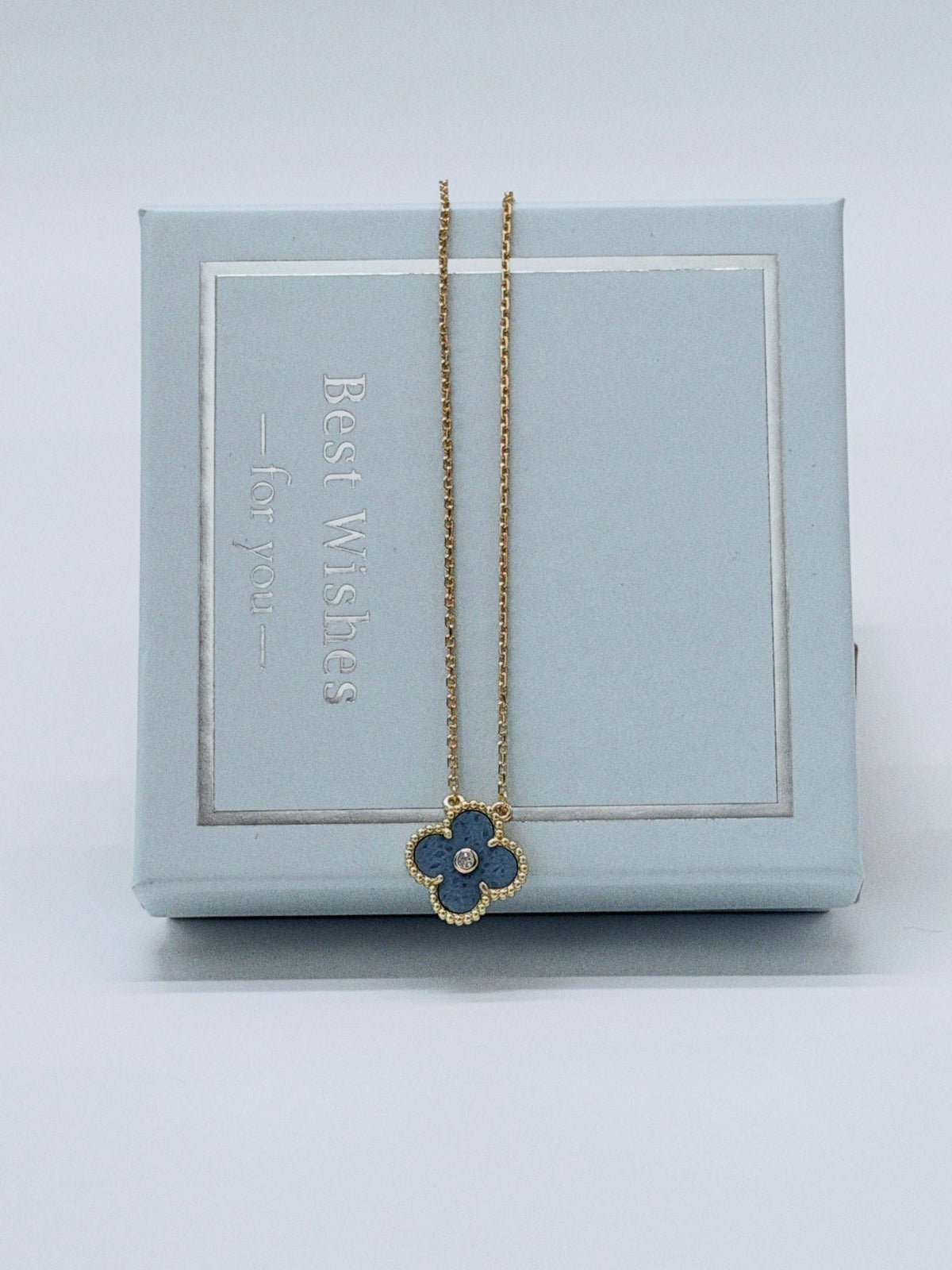 [⭐Glow Muse]Vintage Alhambra Holiday Pendant Necklace