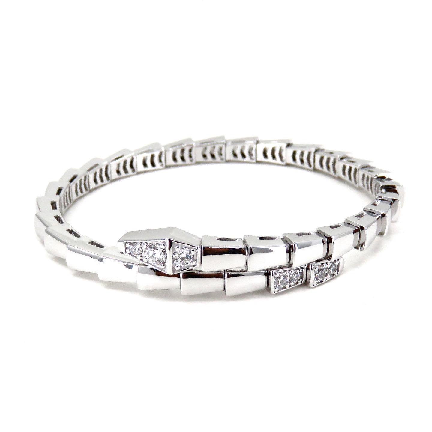 [Glow Muse]SERPENTI BRACELET DIAMONDS SILVER