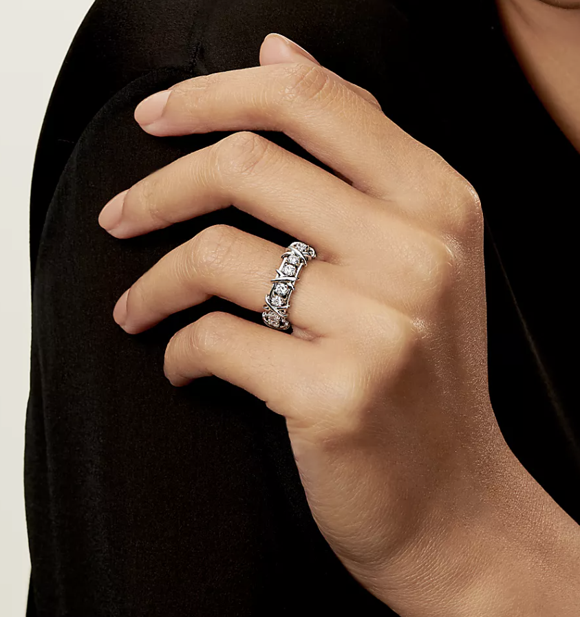 [Glow Muse ]SIXTEEN STONE SILVER RING