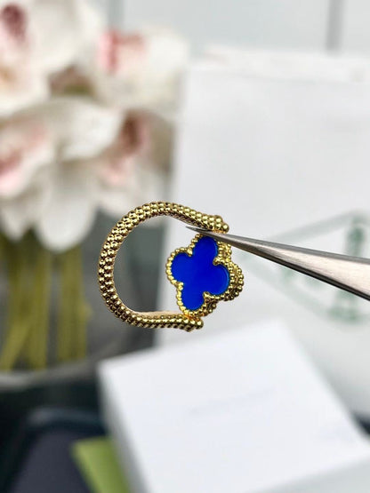 [Glow Muse]CLOVER RIVERSIBLE ROSE GOLD RING