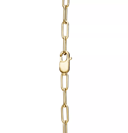 [Glow Muse ]LOCK NECKLACE GOLD