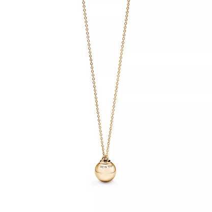 [Glow Muse ]BALL PENDANT 12.75MM NECKLACE
