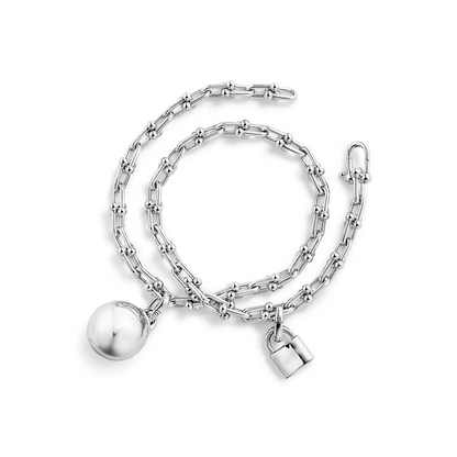 [Glow Muse ]HARDWEAR SMALL WRAP SILVER BRACELET