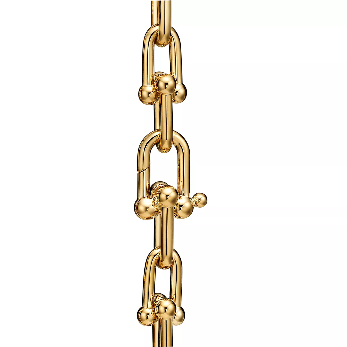 [Glow Muse ]HARDWEAR MEDIUM LINK 20 MOTIF GOLD BRACELET