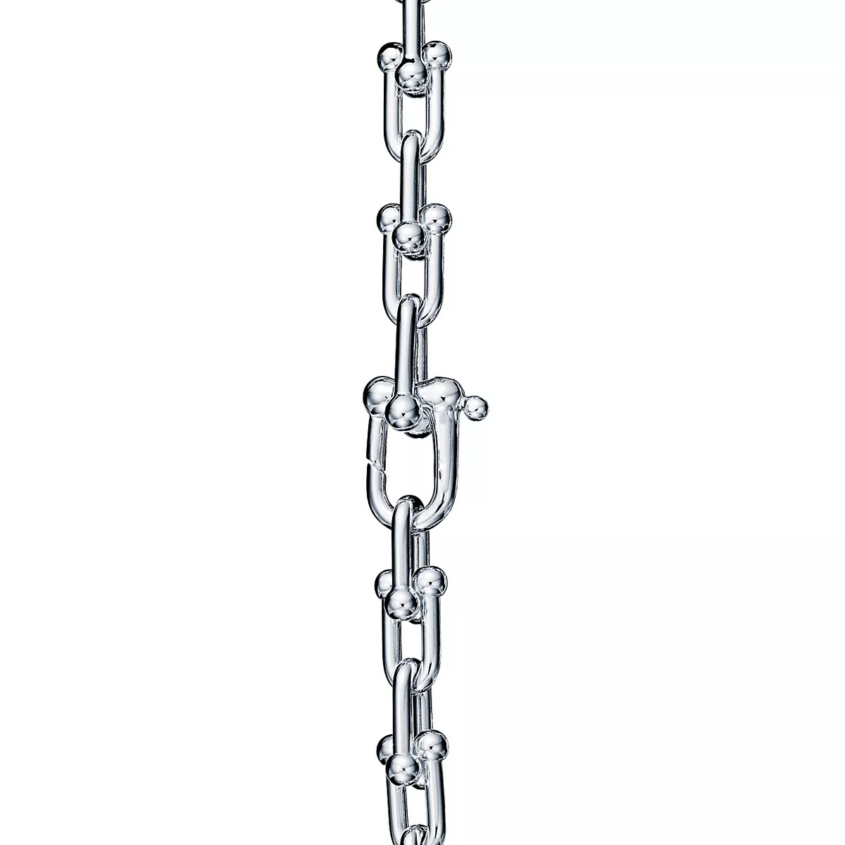 [Glow Muse ]HARDWEAR SMALL LINK 26 MOTIF SILVER BRACELET
