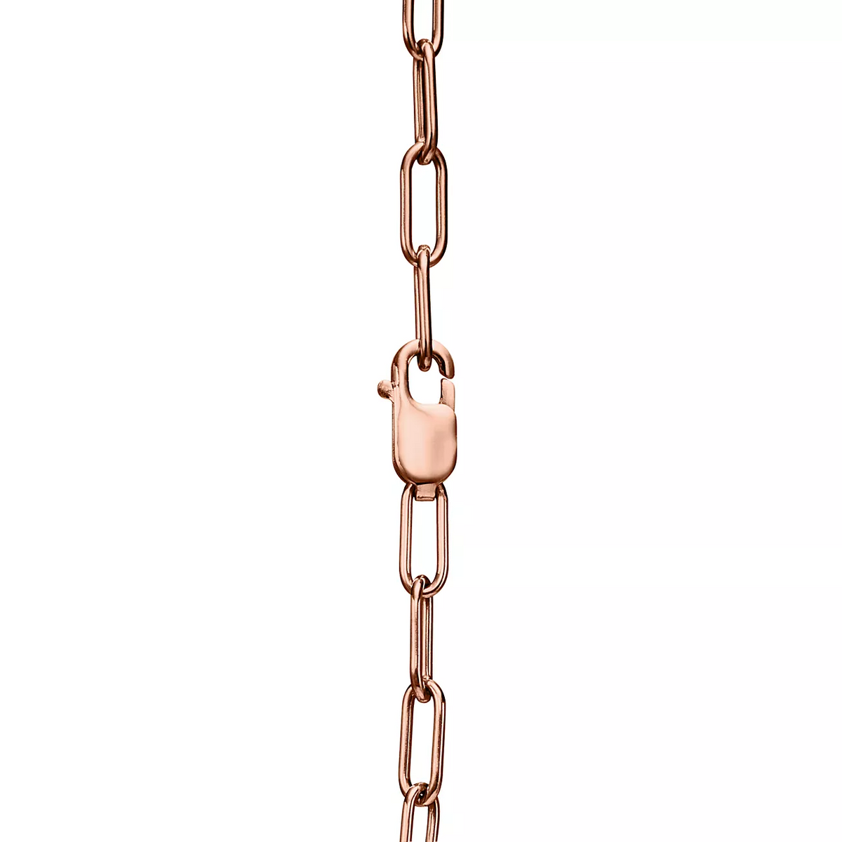 [Glow Muse ]LOCK SMALL PENDANT PINK DIAMOND PINK GOLD NECKLACE