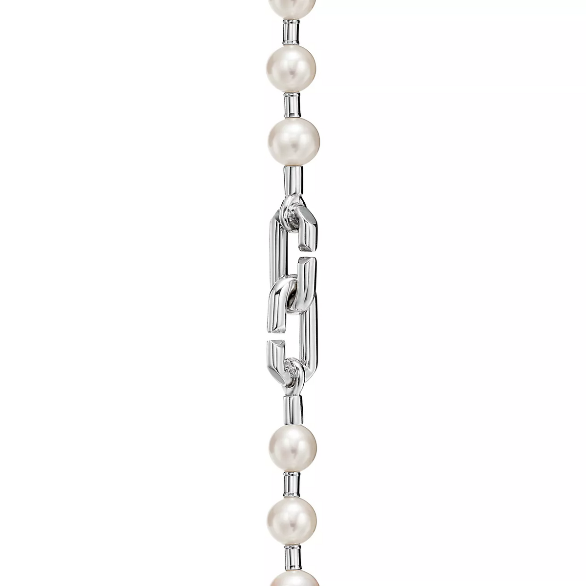 [Glow Muse ]PEARL LOCK SILVER BRACELET