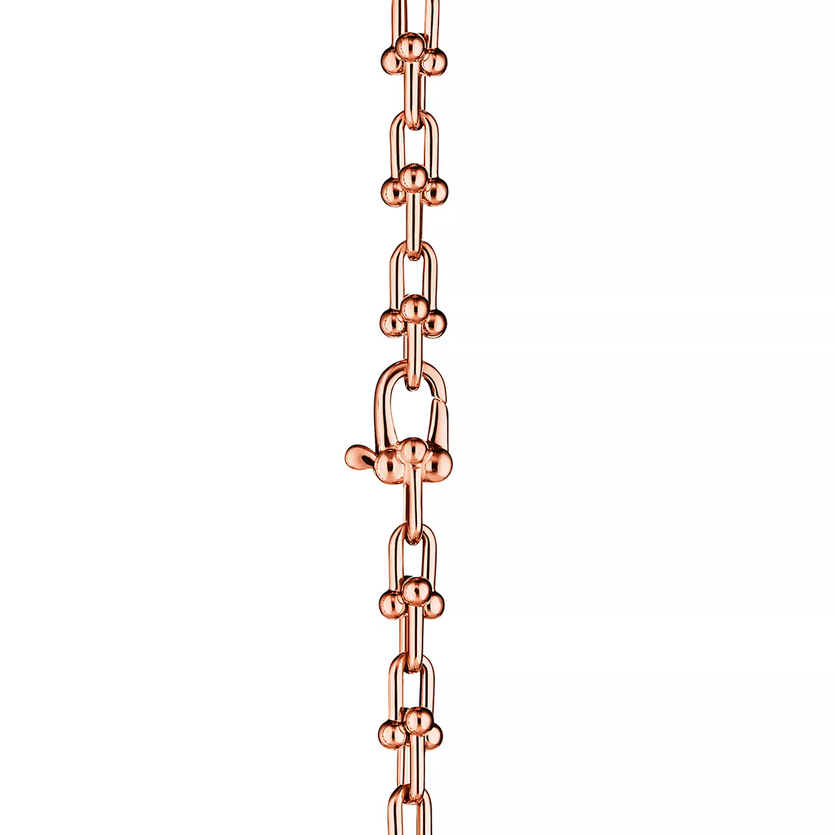 [Glow Muse ]HARDWEAR MICRO LINK 44 MOTIF PINK GOLD BRACELET