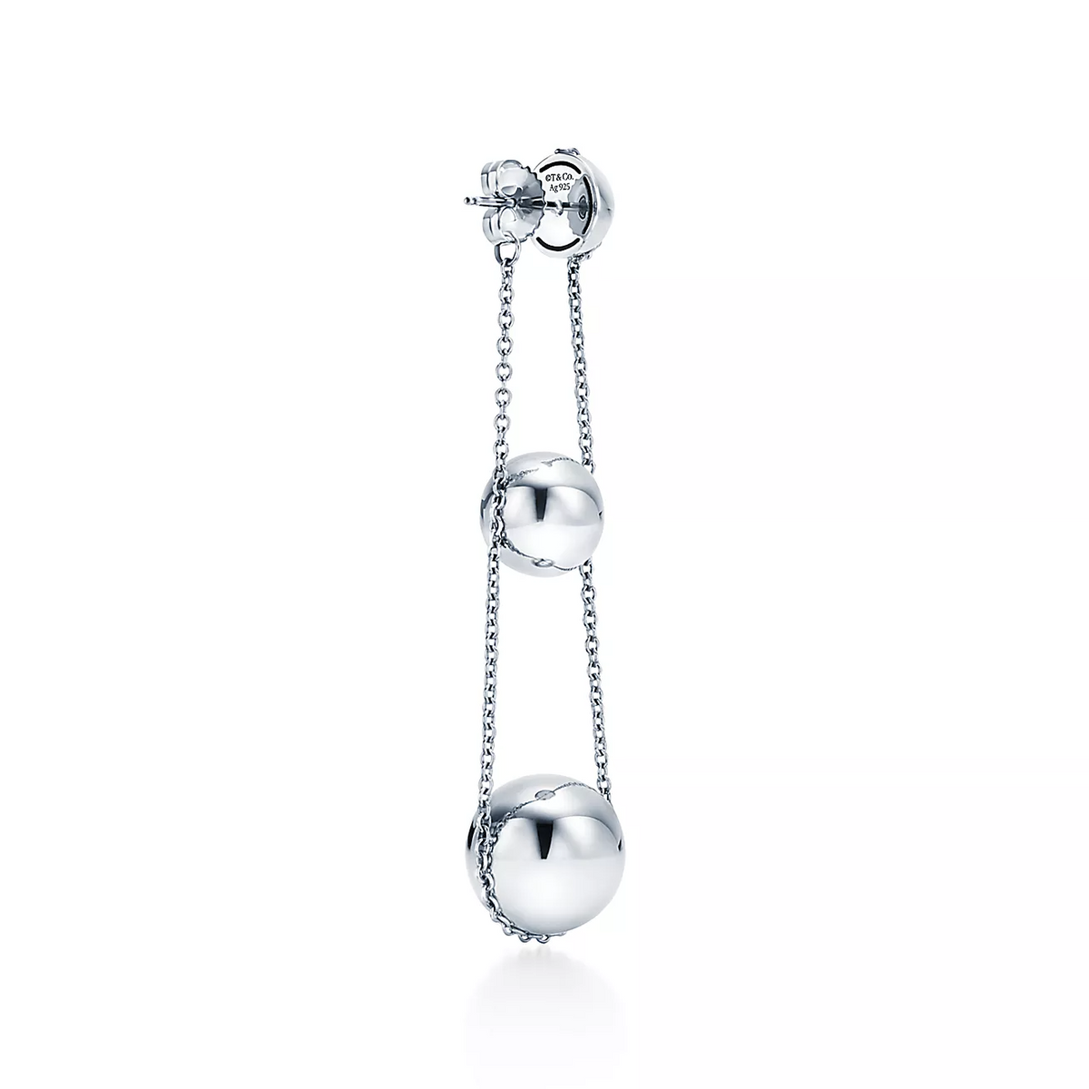 [Glow Muse ]TRIPLE DROP SILVER EARRINGS
