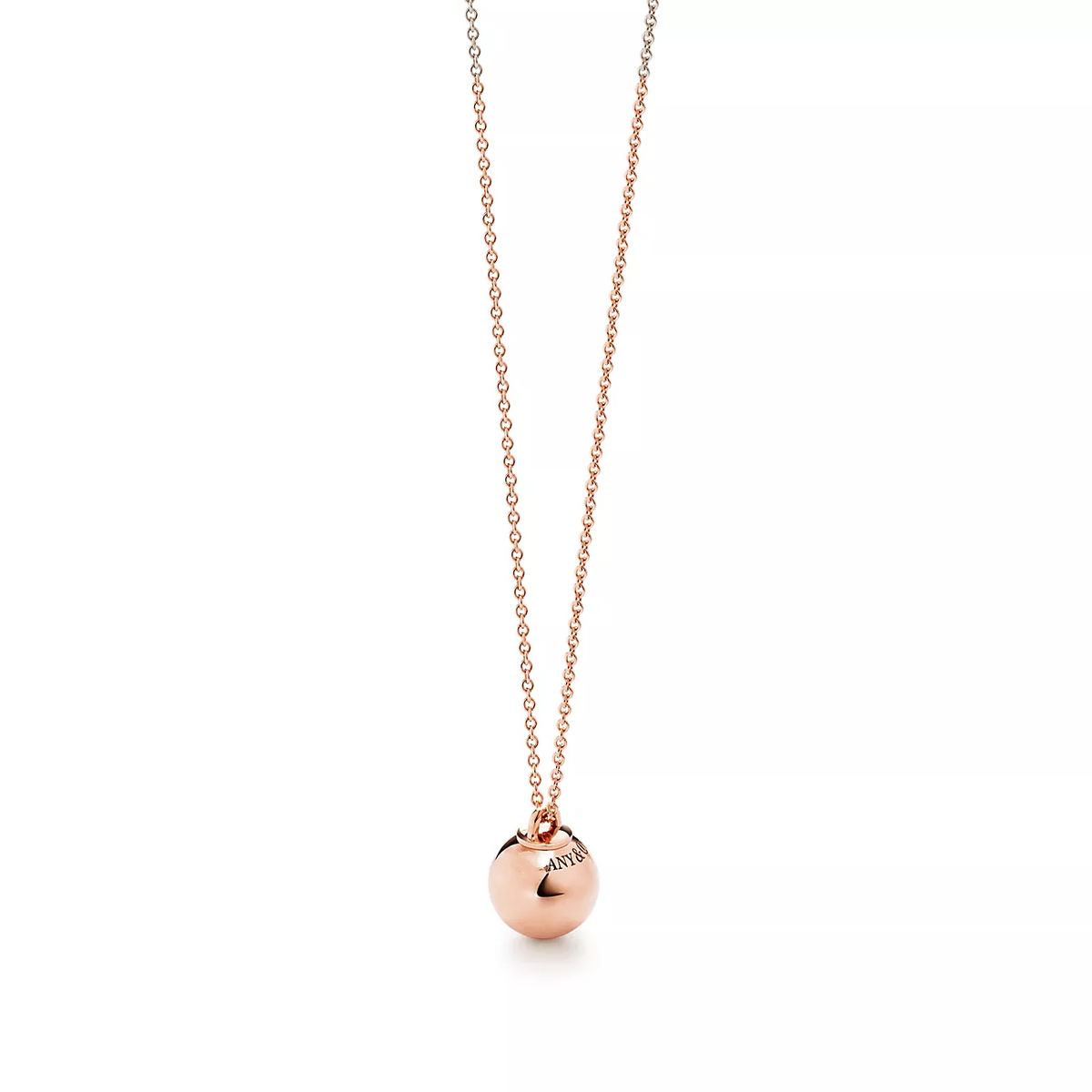 [Glow Muse ]BALL PENDANT 12.75MM NECKLACE