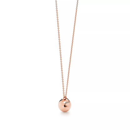 [Glow Muse ]BALL PENDANT 12.75MM NECKLACE