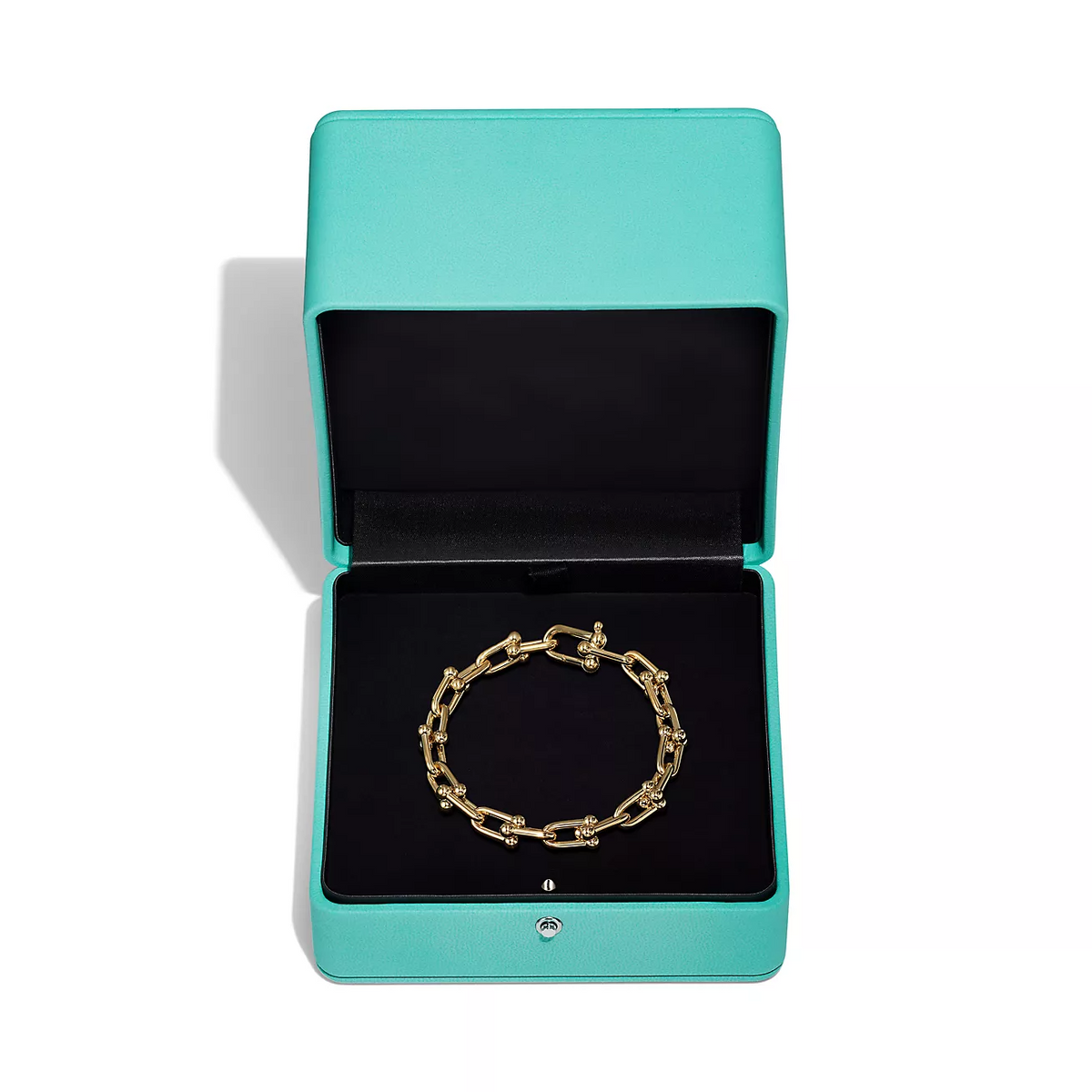 [Glow Muse ]HARDWEAR MEDIUM LINK 20 MOTIF GOLD BRACELET