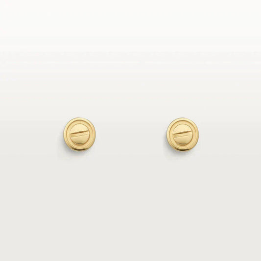 [Glow Muse]LOVE EARRINGS GOLD 10MM