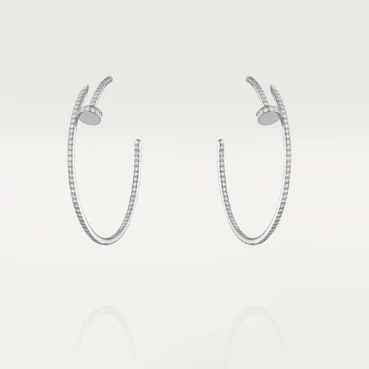 [Glow Muse]JUSTE EARRINGS FULL DIAMONDS 1.8MM
