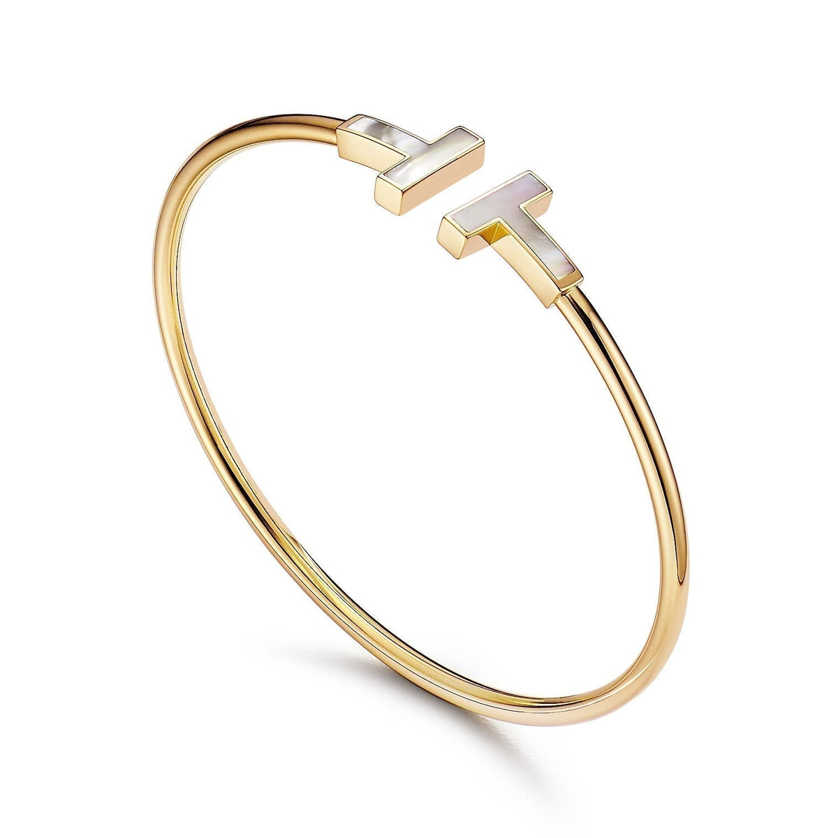 [Glow Muse ]T BRACELET 1.8MM MOP PINK GOLD