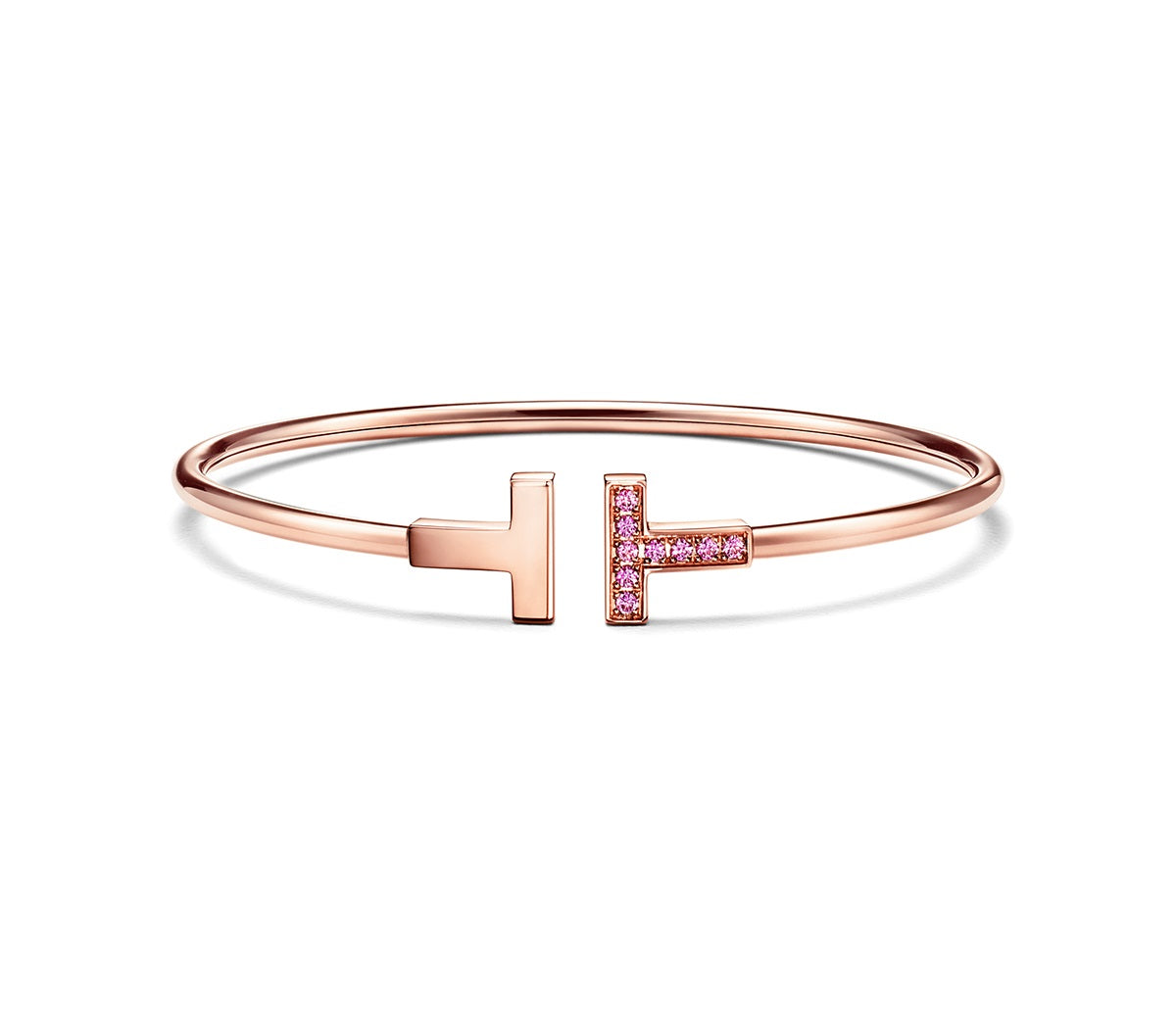 [Glow Muse ]T PINK GOLD PINK DIAMOND BRACELET