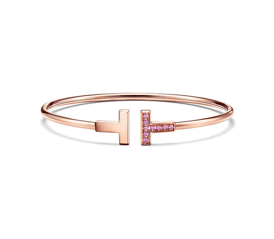 [Glow Muse ]T PINK GOLD PINK DIAMOND BRACELET