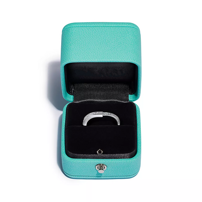 [Glow Muse ]LOCK RING SILVER DIAMOND PAVED
