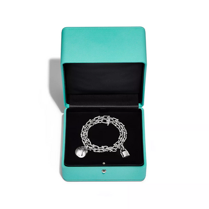 [Glow Muse ]HARDWEAR SMALL WRAP SILVER BRACELET