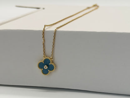 [⭐Glow Muse]Vintage Alhambra Holiday Pendant Necklace