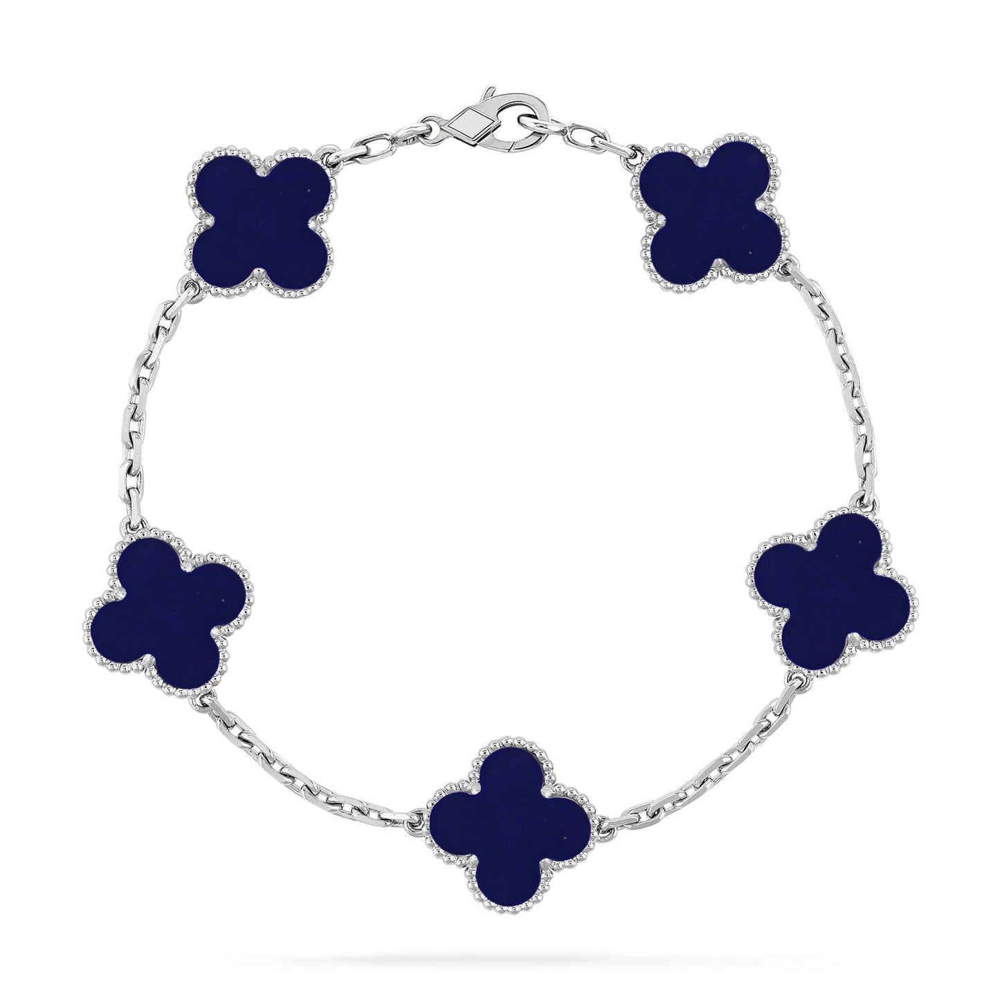 [⭐Glow Muse]CLOVER 5 MOTIF LAPIS LAZULI BRACELET COLLECTION