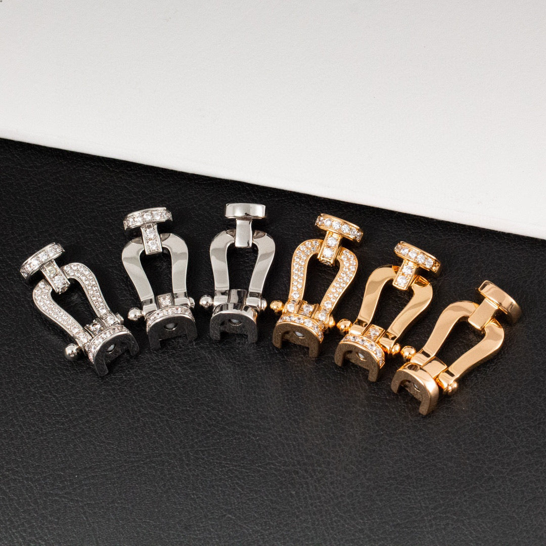 [Glow Muse]FORCE LARGE HORSESHOE NO DIAMOND BRACELET SILVER