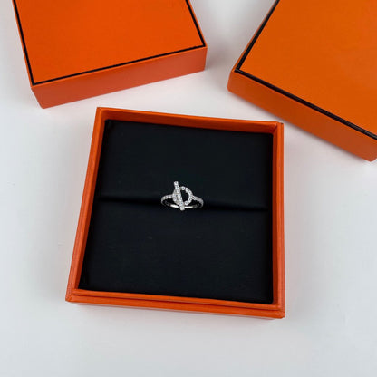 [Glow Muse]ECHAPPEE RING SILVER DIAMOND