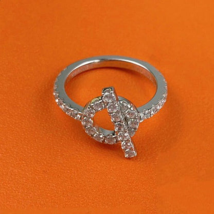 [Glow Muse]ECHAPPEE RING SILVER DIAMOND