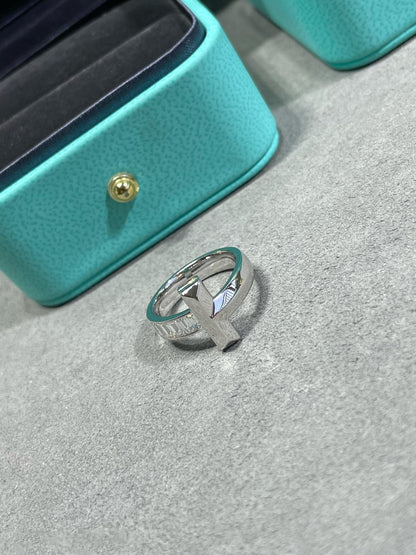 [Glow Muse ]T1 WIDE 4.5MM DIAMOND RING
