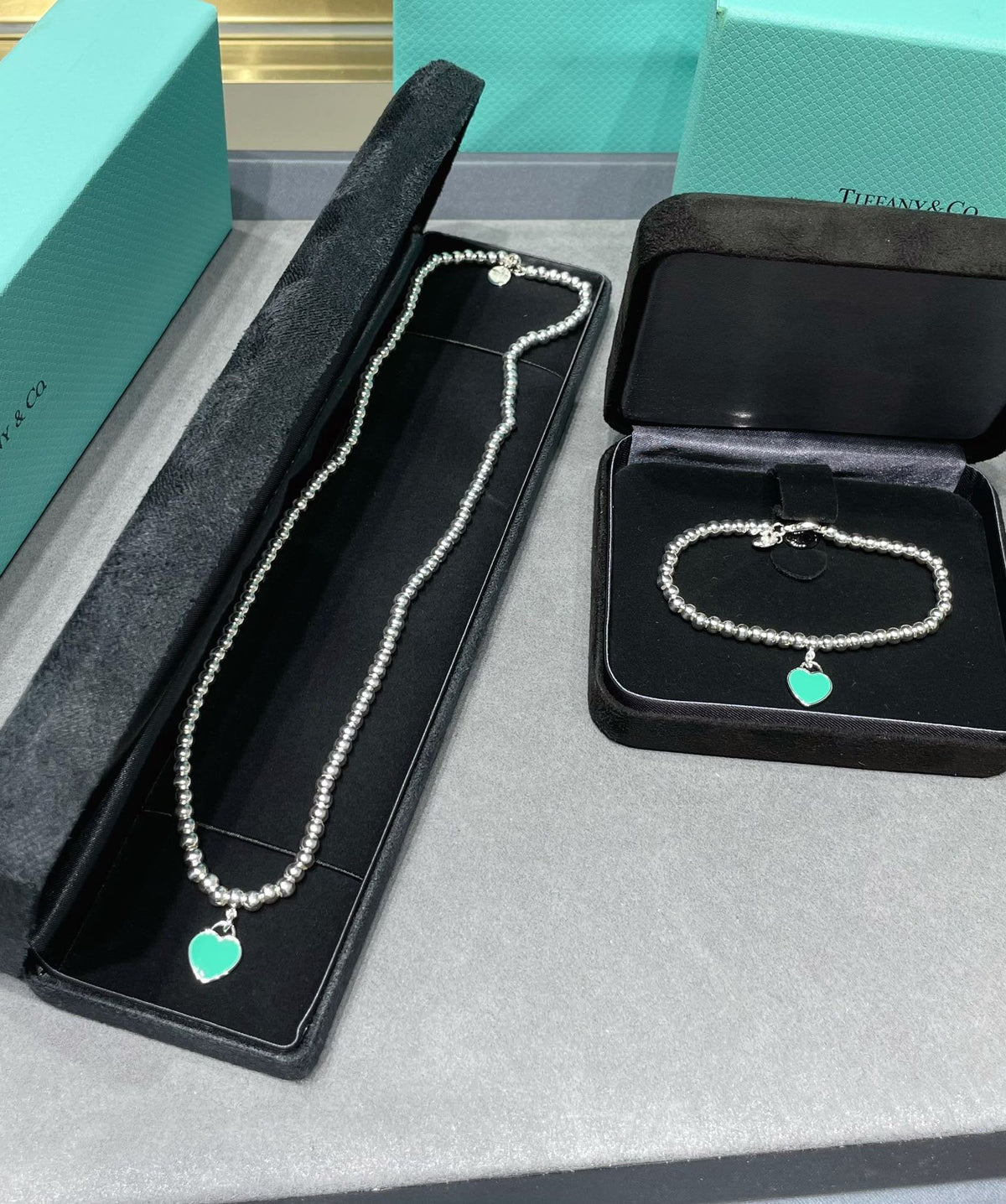 [Glow Muse ]RETURN TO TIF SILVER BEAD NECKLACE