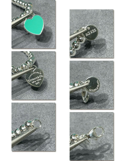 [Glow Muse ]RETURN TO TIF SILVER BEAD NECKLACE