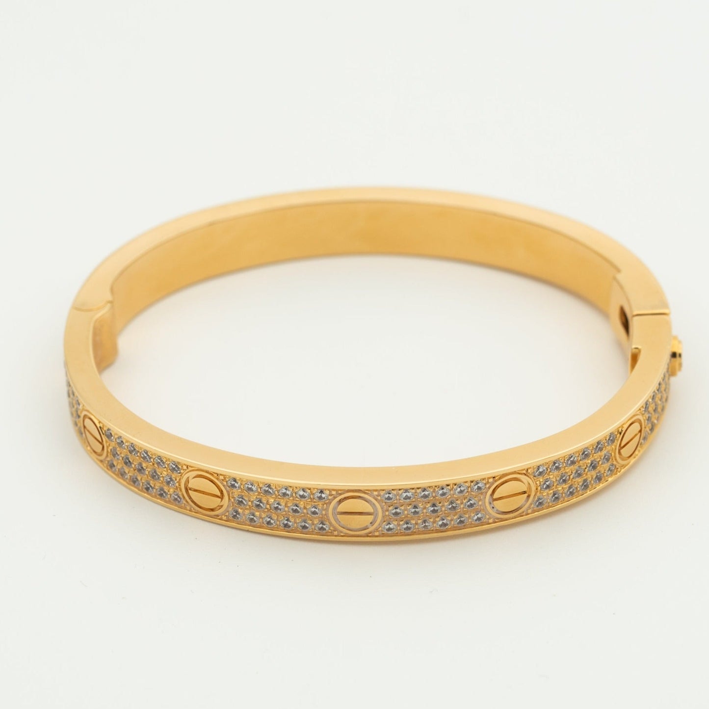 [Glow Muse]LOVE BRACELET 6.1MM DIAMOND-PAVED