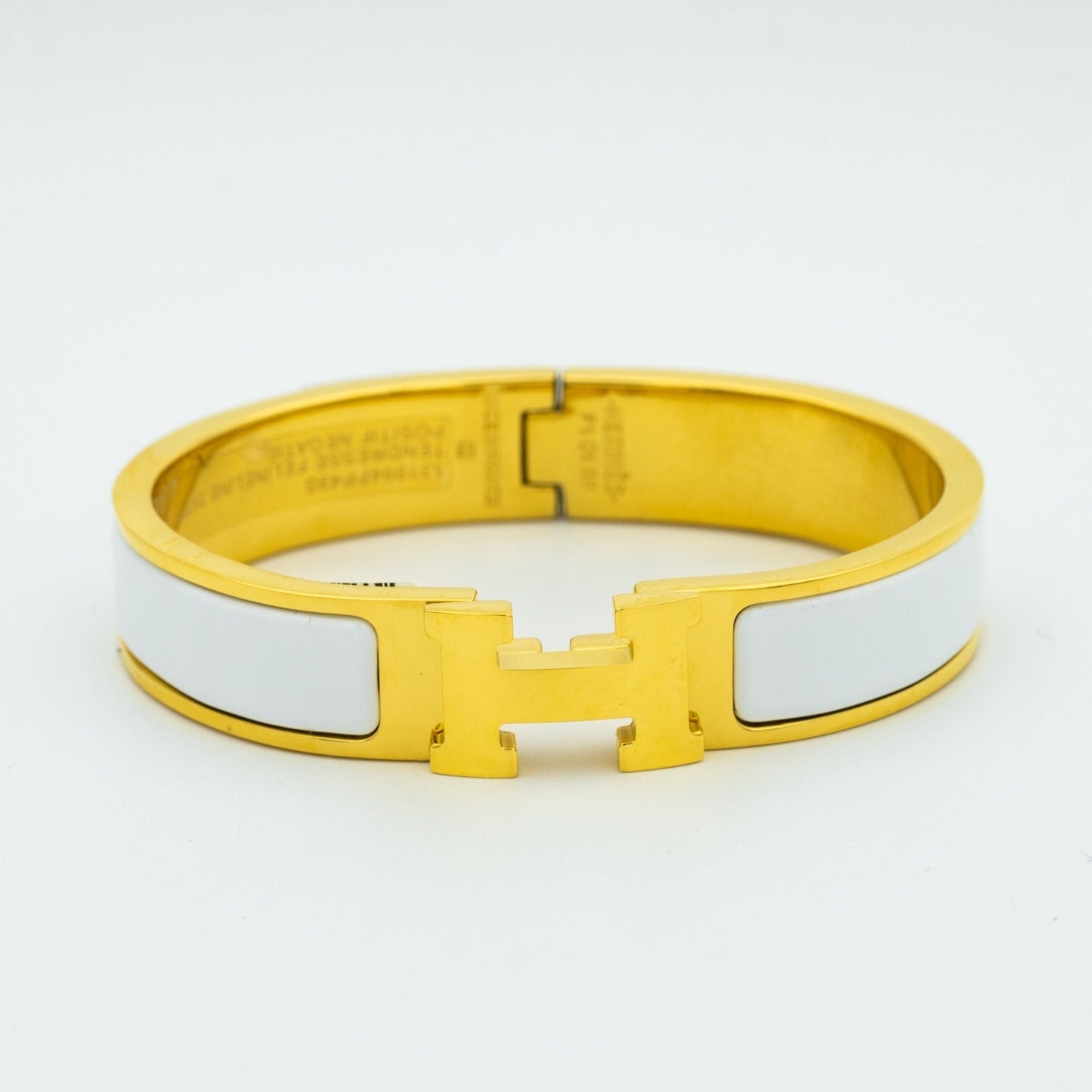 [Glow Muse]H WHITE BRACELET