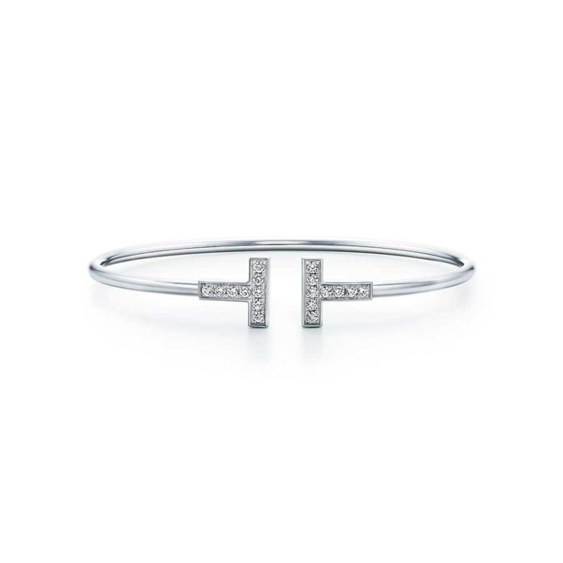 [Glow Muse ]T BRACELET 1.8MM DIAMOND SILVER