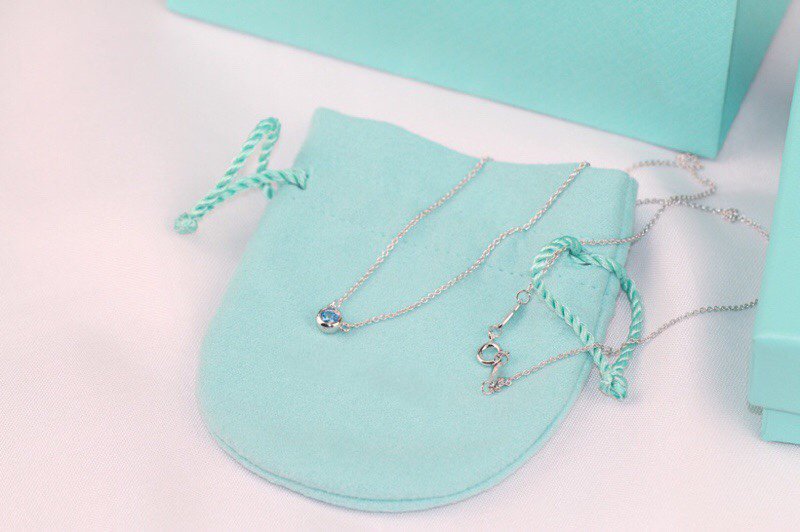 [Glow Muse ]ELSA PERETTI SERIES SINGLE DIAMOND SIMPLE NECKLACE
