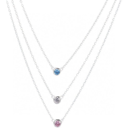 [Glow Muse ]ELSA PERETTI SERIES SINGLE DIAMOND SIMPLE NECKLACE