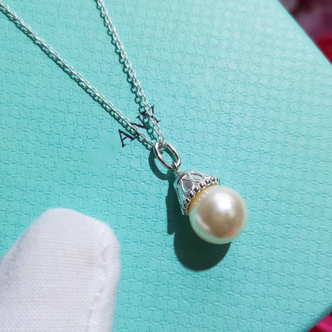 [Glow Muse ]PEARL PENDANT GATSBY ZIEGFELD PEARL SILVER NECKLACE
