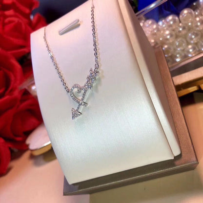 [Glow Muse ]COLGANTE HEART & ARROW NECKLACE