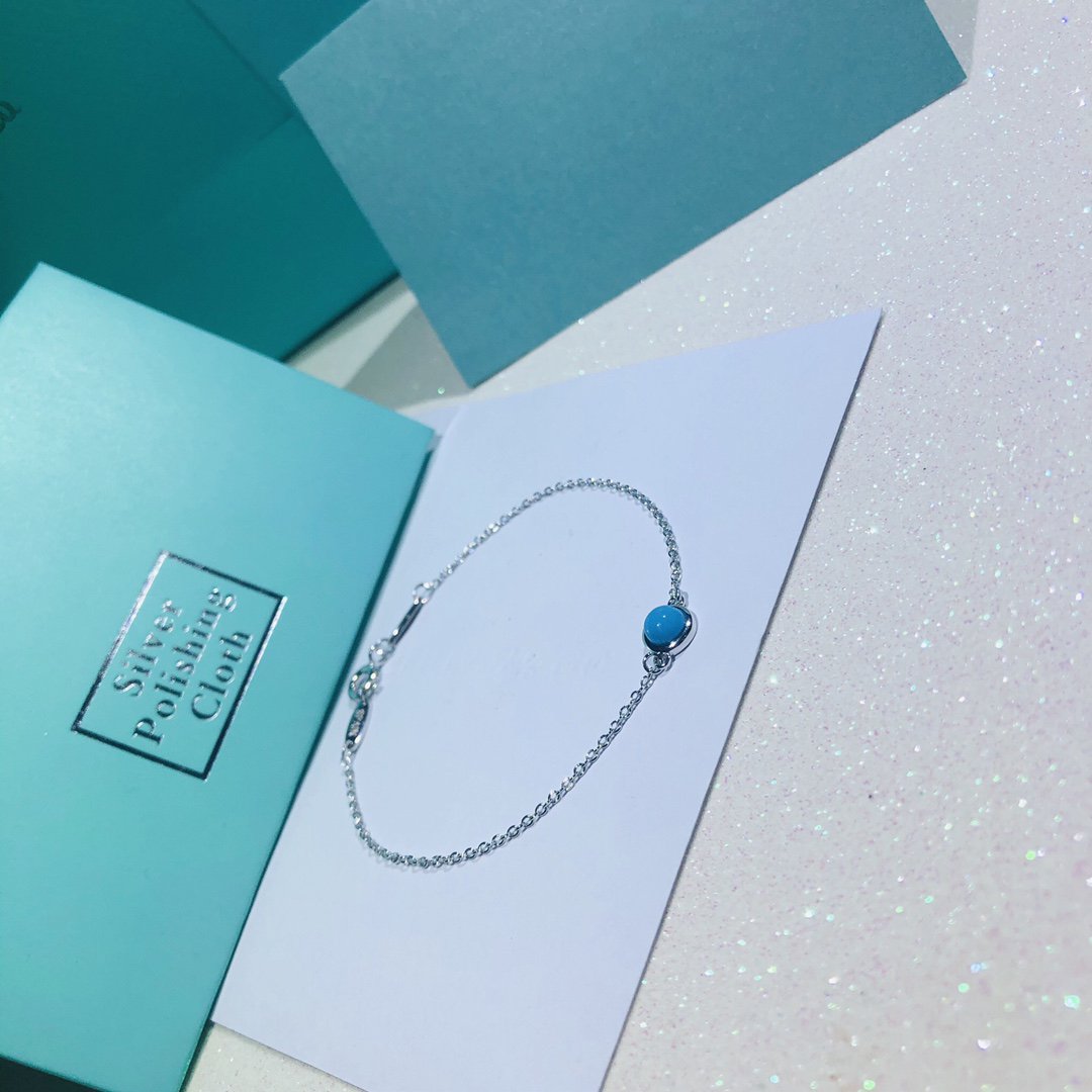 [Glow Muse ]YARD TURQUOISE NECKLACE SILVER